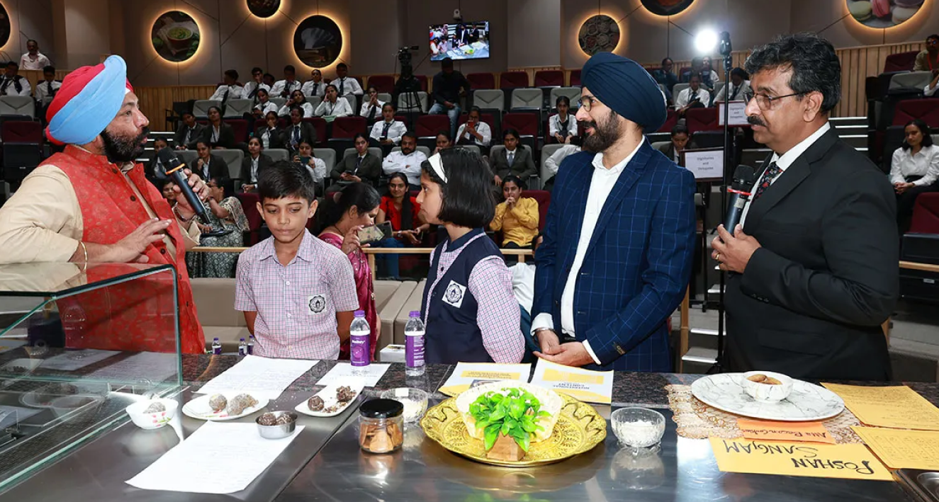 Children at Nutri Pathshala program